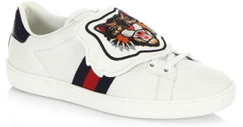 gucci sneakers leone|Gucci low top women's.